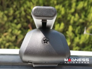 Alfa Romeo Stelvio Roof Rack Cross Bars - for models w/ factory roof rails - Silver - Starlock - 2018-2025 Alfa Romeo Stelvio Roof Rack Cross Bars - for models w/ factory roof rails - Silver - Starlock - 2018-2025